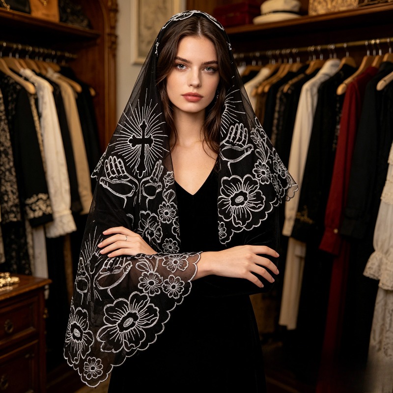 Embroidery Gold - Nuovo Foulard Ricamato Best Seller in