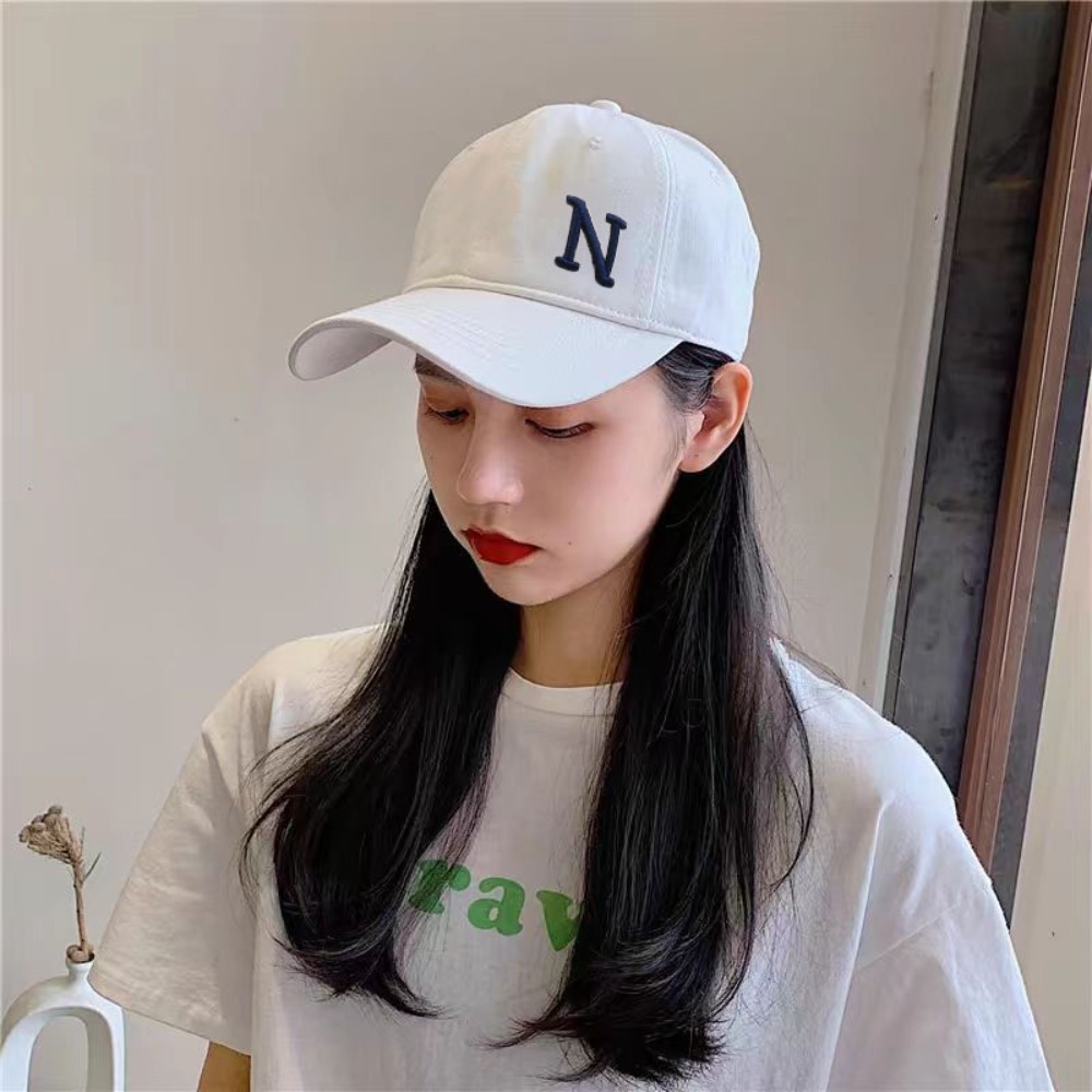 Embroidery Letter N - Nuovo Cappellino da Baseball con Ricamo