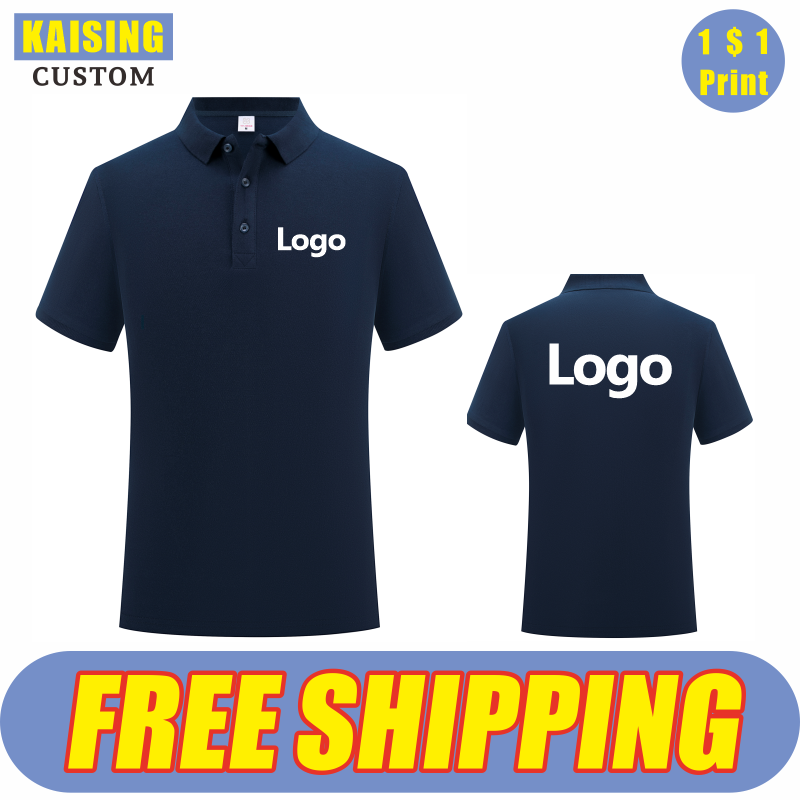 Embroidery Cotton Shirt - KAISING Polo in puro cotone di