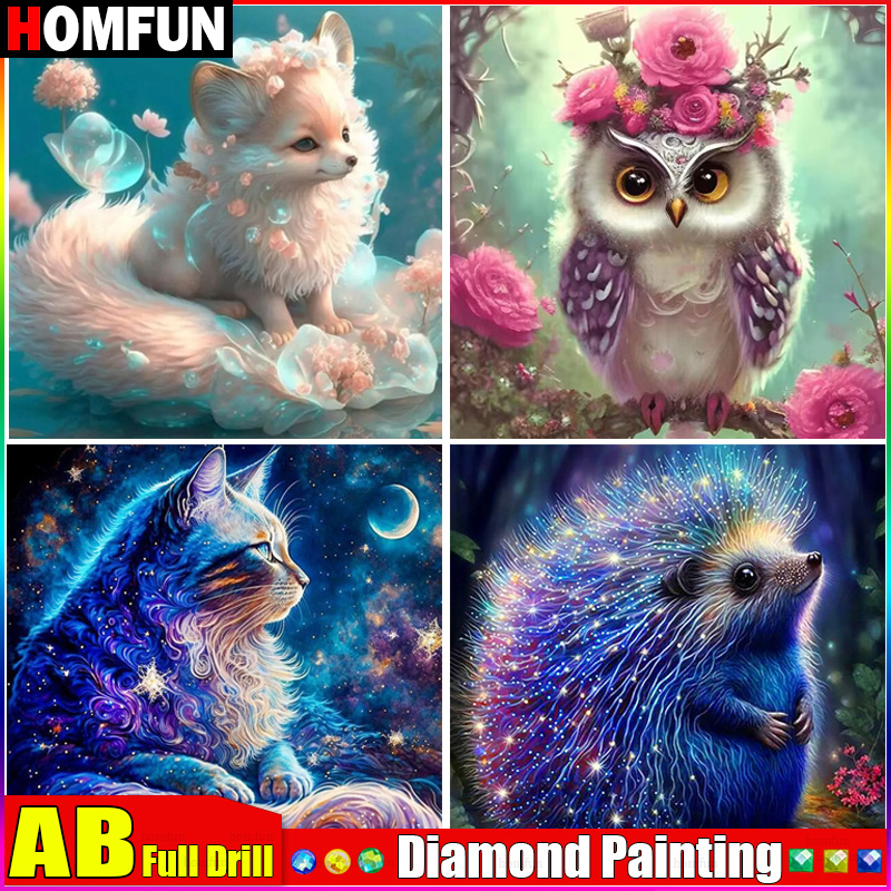 Embroidery X Pattern - HOMFUN AB ricamo diamante pieno 