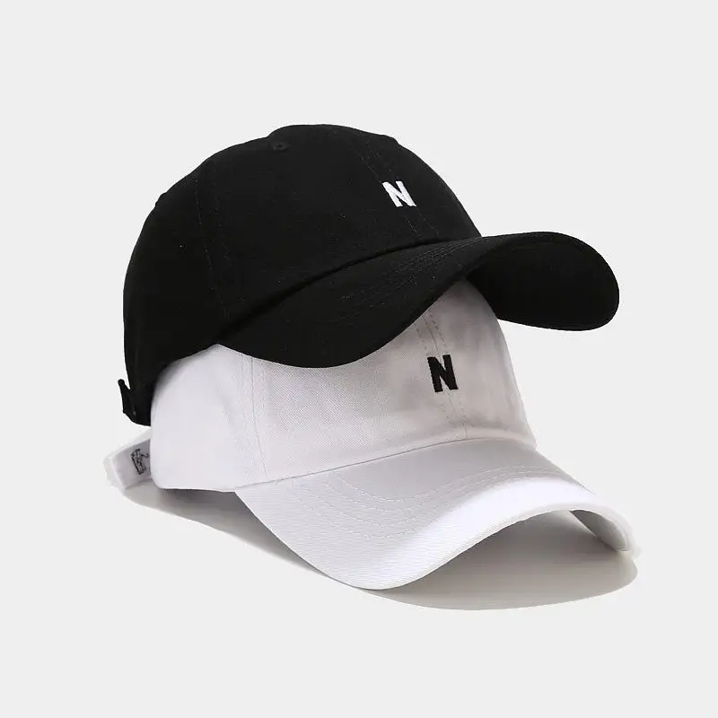 Embroidery Letter N - Cappellino da Baseball in Cotone con