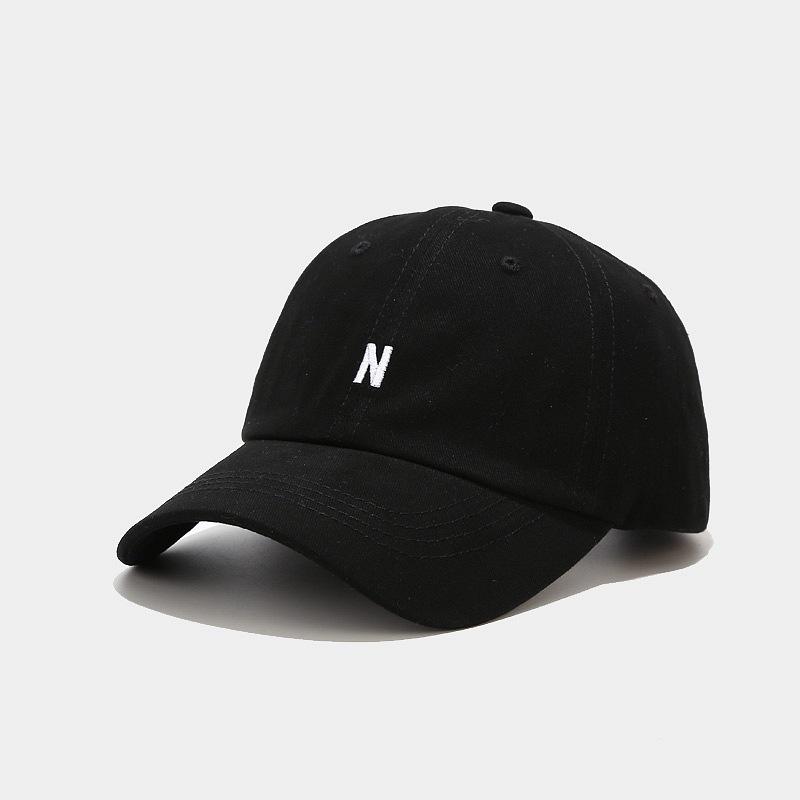 Embroidery Letter N - 2024 Lettera N ricamo cotone Casquette