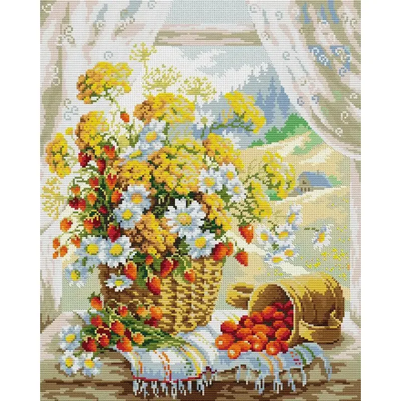 Davanzale della finestra cesto - Embroidery X Pattern recensione e prezzo