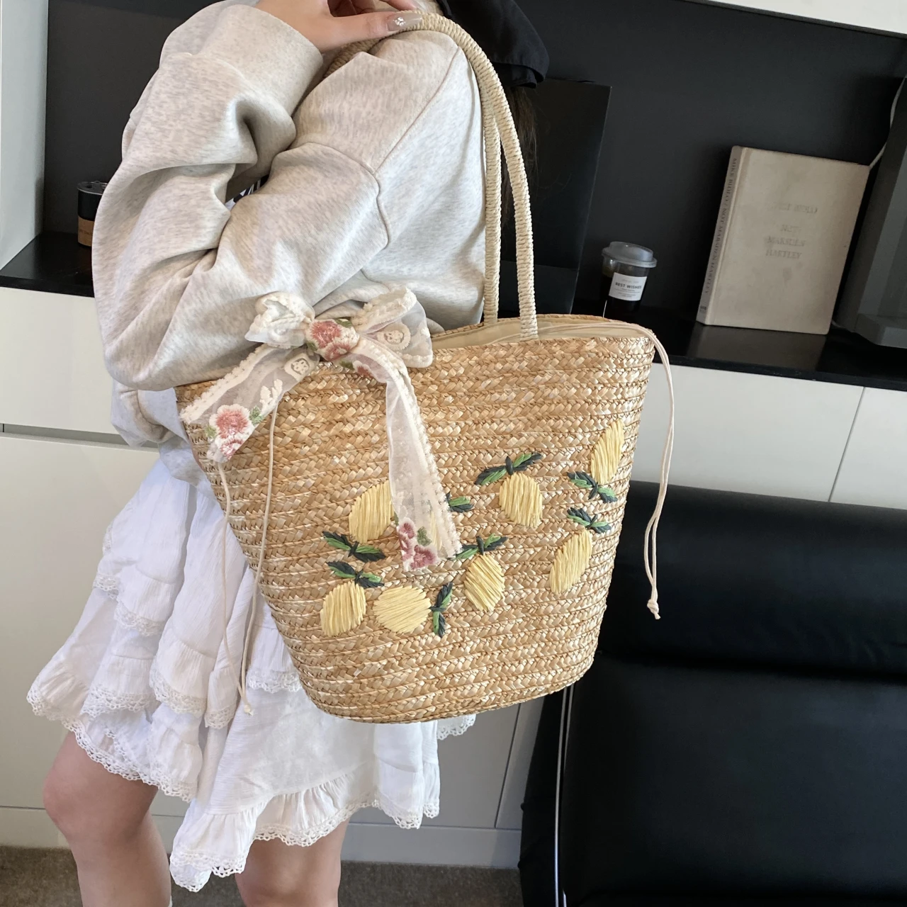 Borsa a tracolla da spiaggia d - Embroidery Kit Pouch recensione e prezzo
