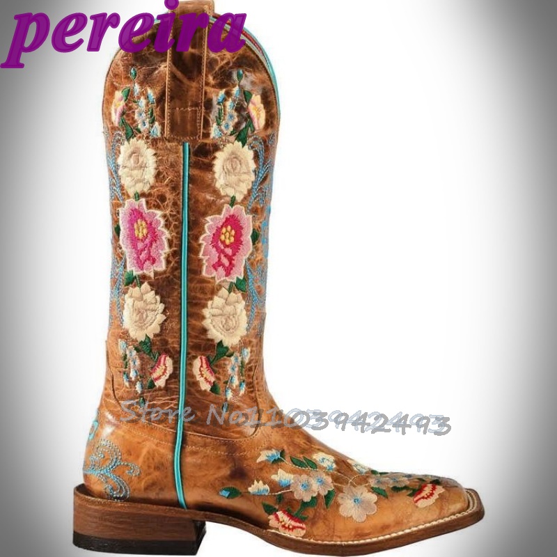 Stivali con fiori ricamati Ros - Embroidery Roses recensione e prezzo