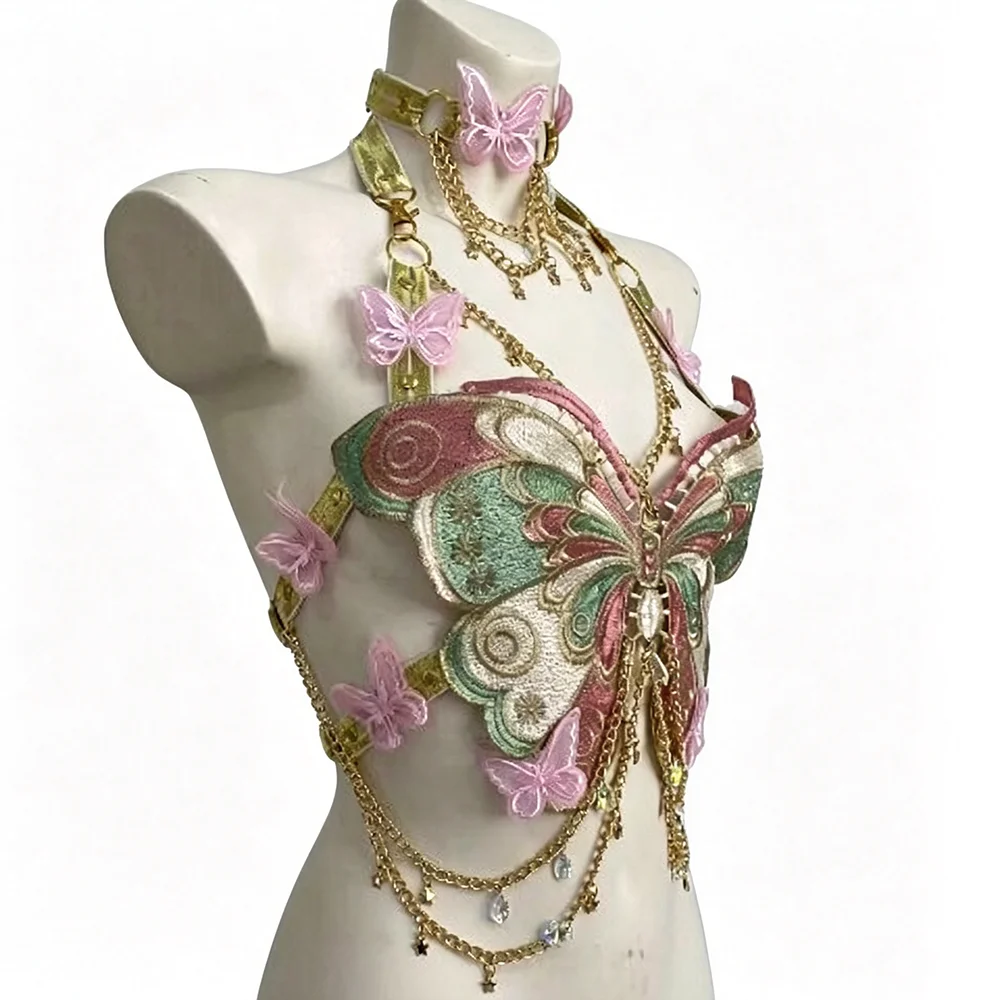 Top Corto da Donna con Ricamo  - Embroidery Gold recensione e prezzo