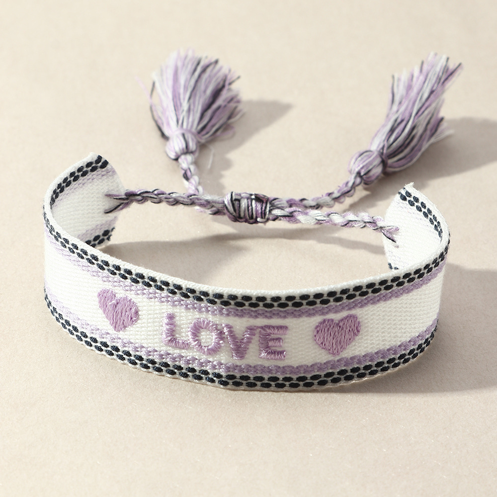 Braccialetto Intrecciato Fatto - Embroidery Letter N recensione e prezzo