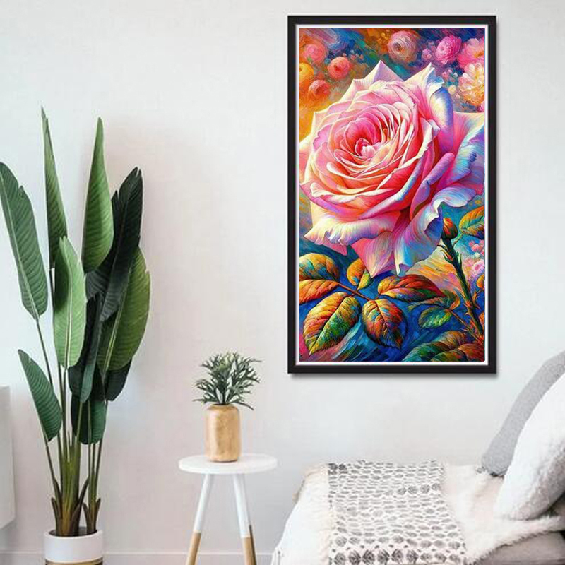 Quadro di grandi dimensioni co - Embroidery Roses recensione e prezzo