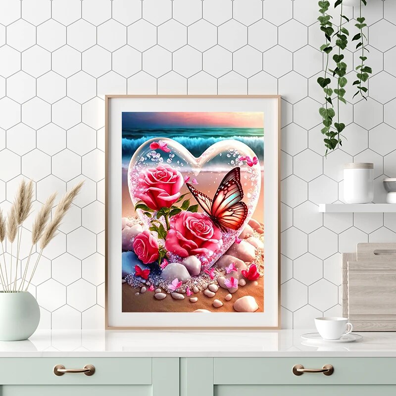 Dipinto Diamantato a Mosaico c - Embroidery Roses recensione e prezzo