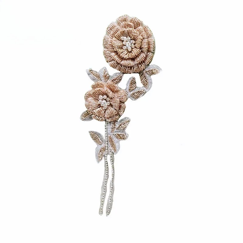 NUOVI fiori al seno rosa con p - Embroidery Roses recensione e prezzo