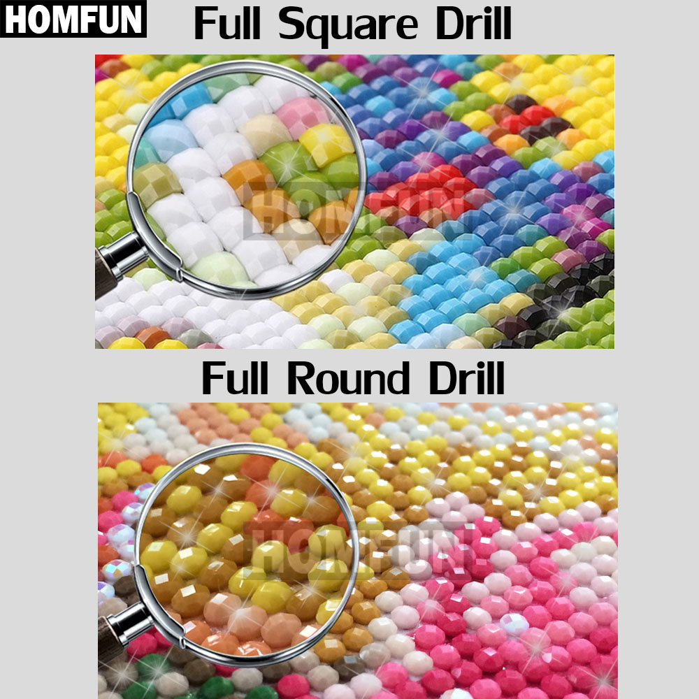 HOMFUN AB ricamo diamante pien - Embroidery X Pattern recensione e prezzo