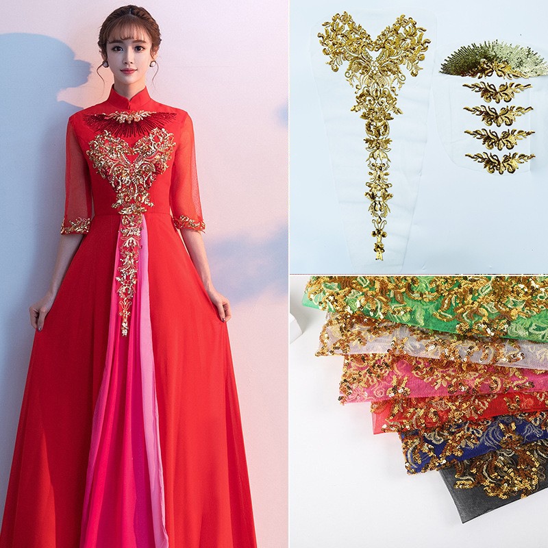 1 set di base in pizzo ricamat - Embroidery Gold recensione e prezzo