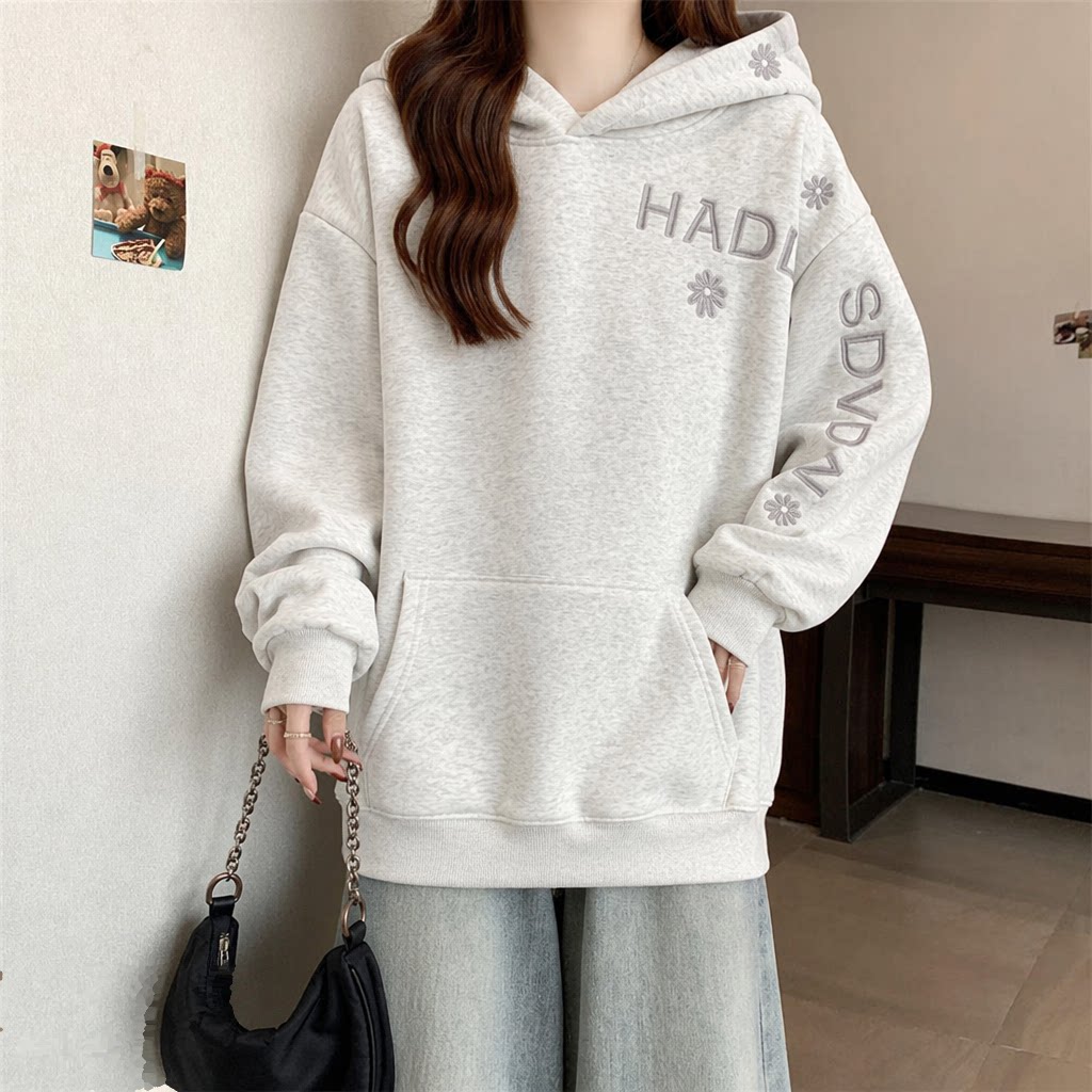 Felpa con Cappuccio da Donna T - Embroidery Letter N recensione e prezzo