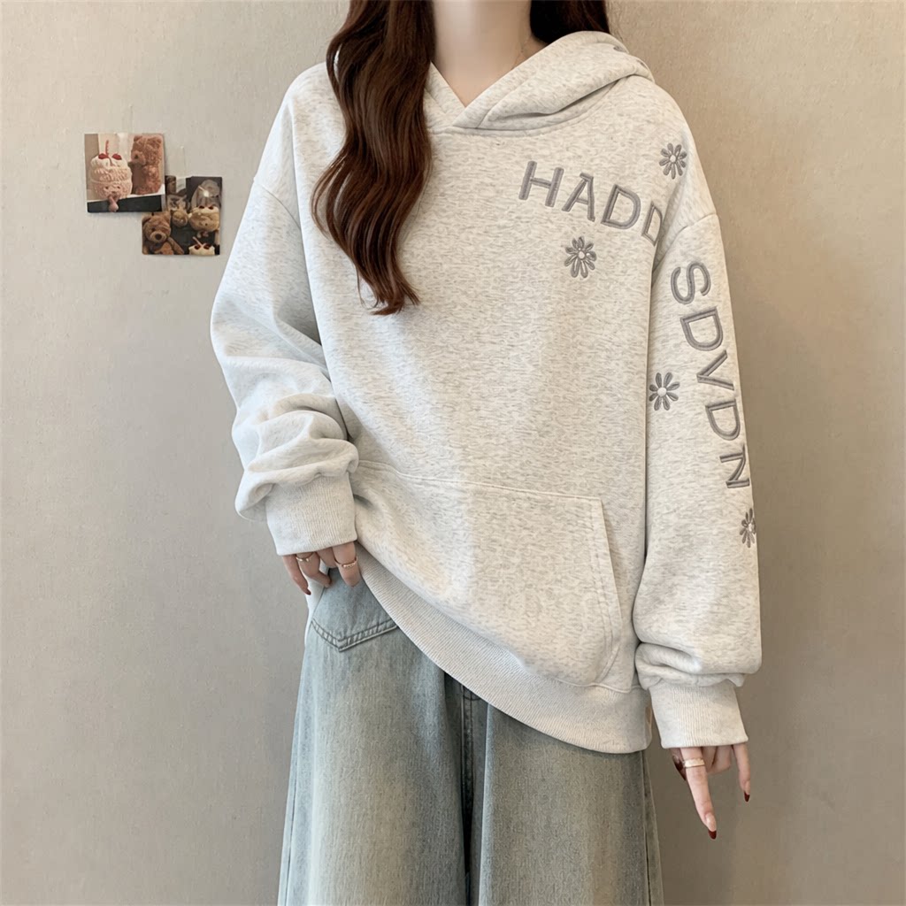 Felpa con Cappuccio da Donna T - Embroidery Letter N recensione e prezzo