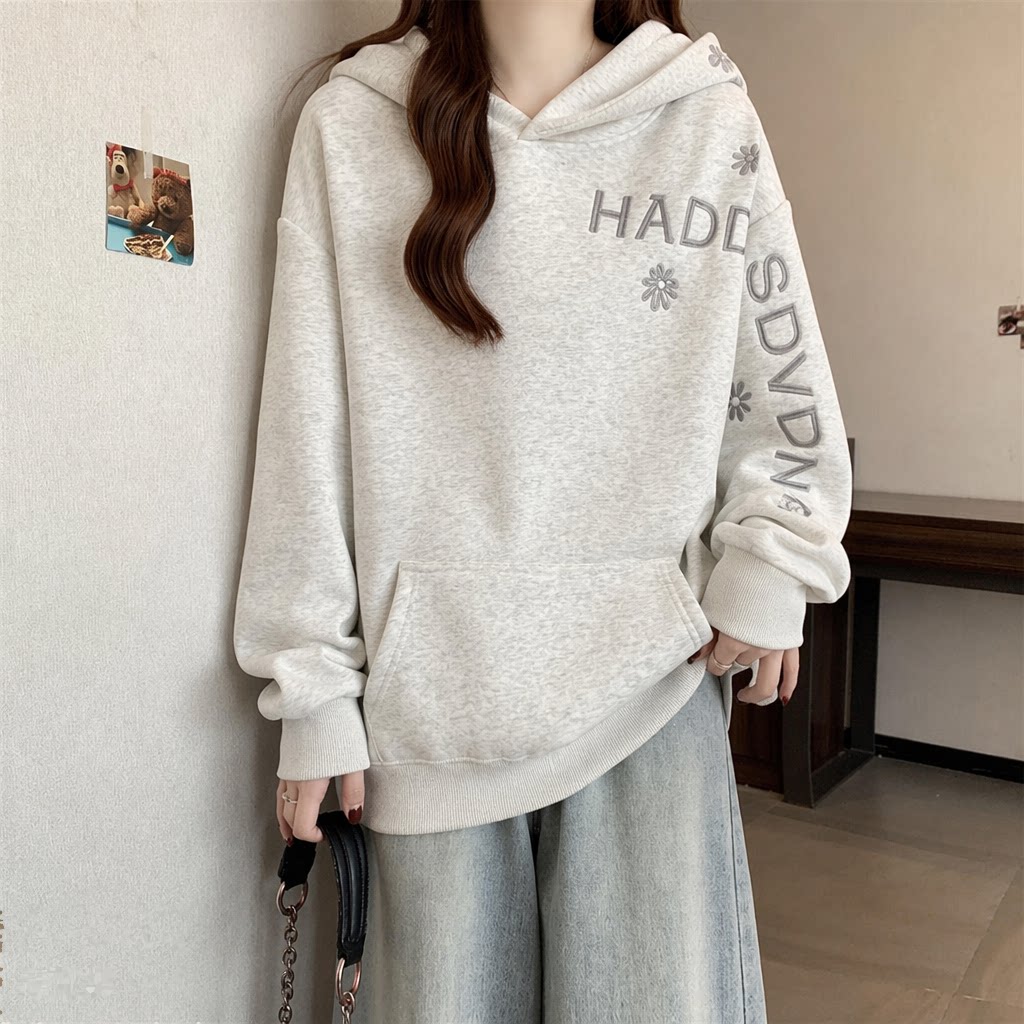 Felpa con Cappuccio da Donna T - Embroidery Letter N recensione e prezzo